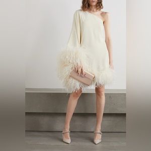 Taller Marmo Piccolo Ubud one shoulder mini dress